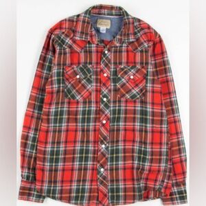 Vintage Flannel! Vintage Roebuck & Co. Flannel Shirt! Size Small! It’s 🔥